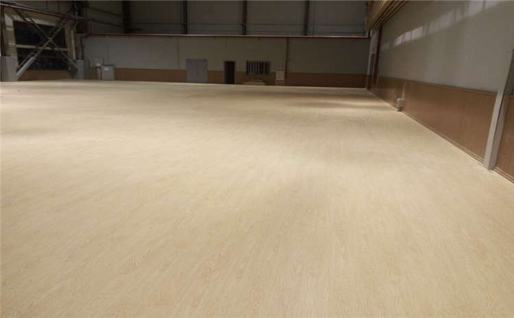 海南企口實木運動地板施工